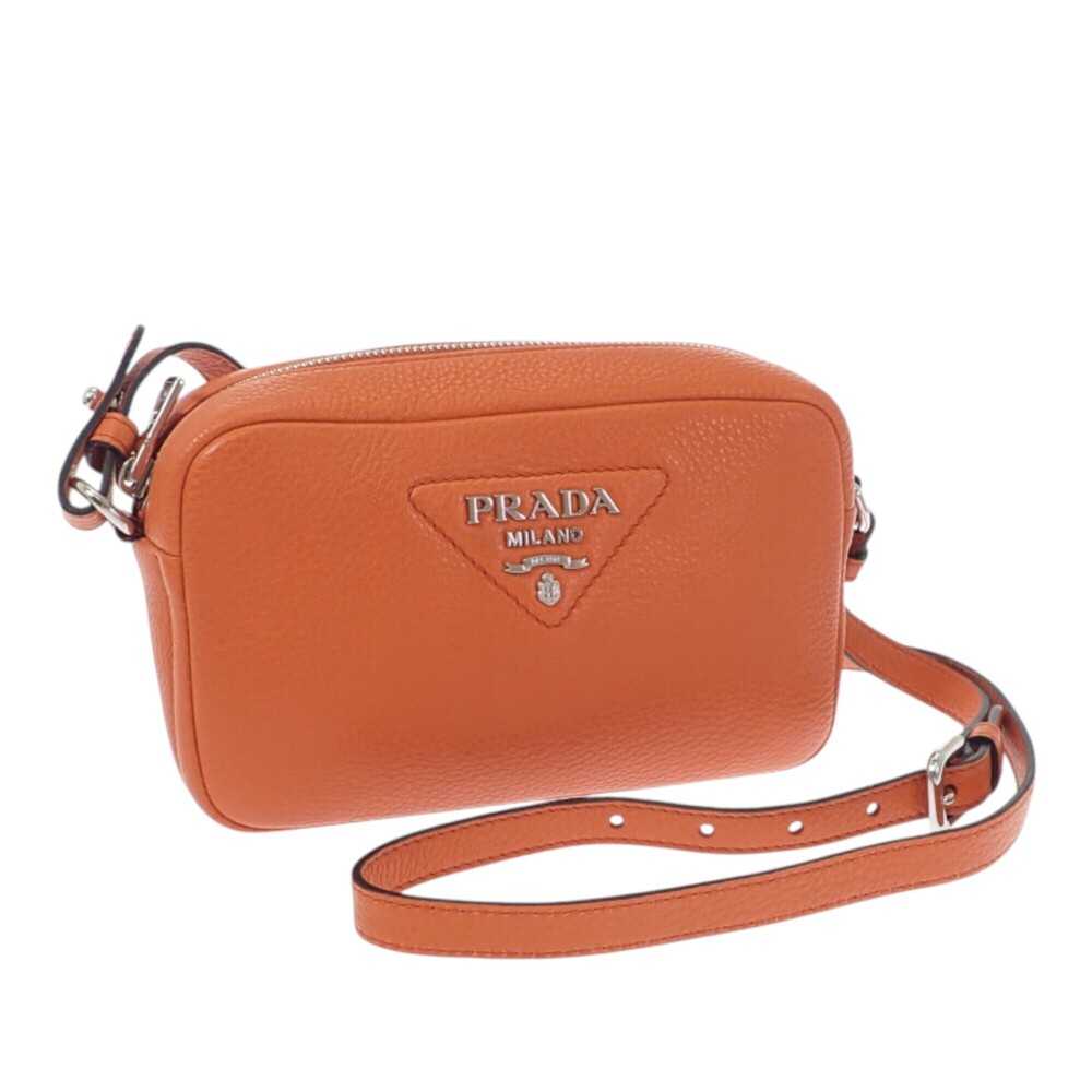 Pre-Loved Prada Vitello Daino Soft Crossbody